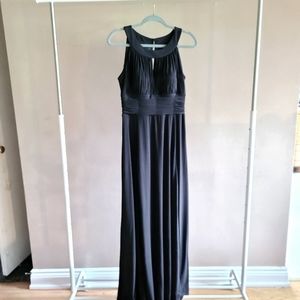 Black Tie Evening Gown Sleeveless Elegant